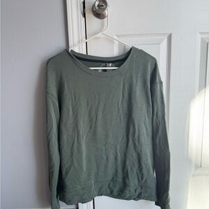 CALIA Women’s Soft Key Hole Long Sleeve Top